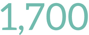 1,700 